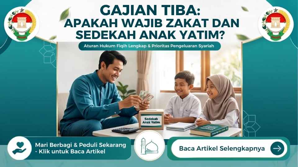zakat penghasilan dan sedekah anak yatim